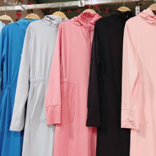 Áo chống nắng dáng dài chất thun