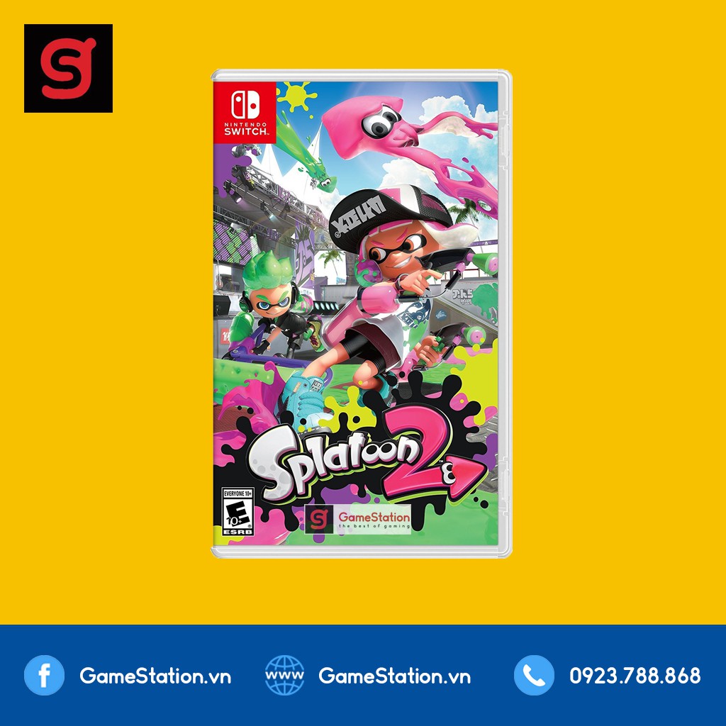 Game Splatoon 2 - Cho Máy Nintendo Switch