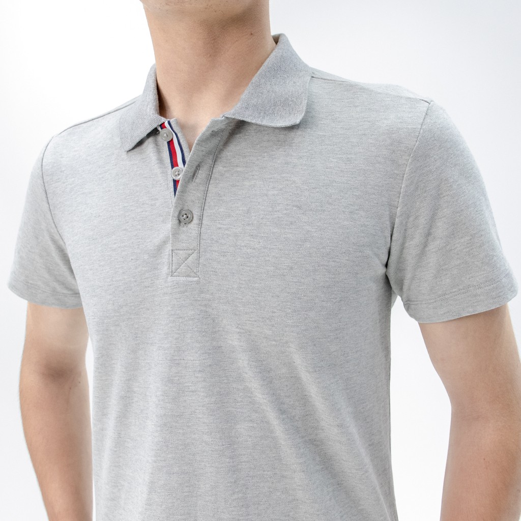 Áo Polo nam cổ bẻ phối UCO vải cotton cá sấu, phối dây dệt nổi, chuẩn form, sang trọng lịch sự ATS0410 - EMSPO