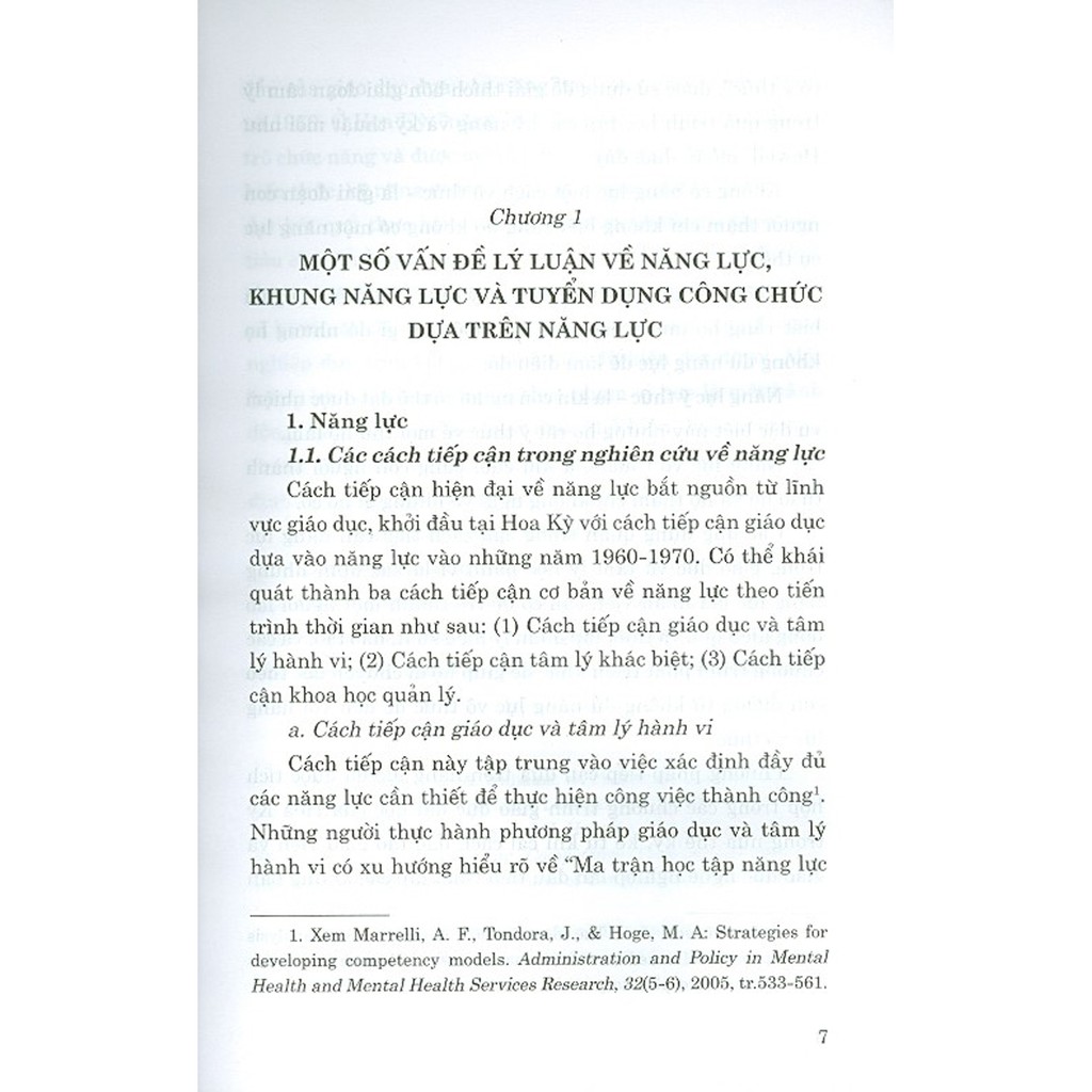 Sách - Tuyển Dụng Công Chức Dựa Trên Năng Lực – Một Số Vấn Đề Lý Luận Và Thực Tiễn (Sách Chuyên Khảo) | WebRaoVat - webraovat.net.vn