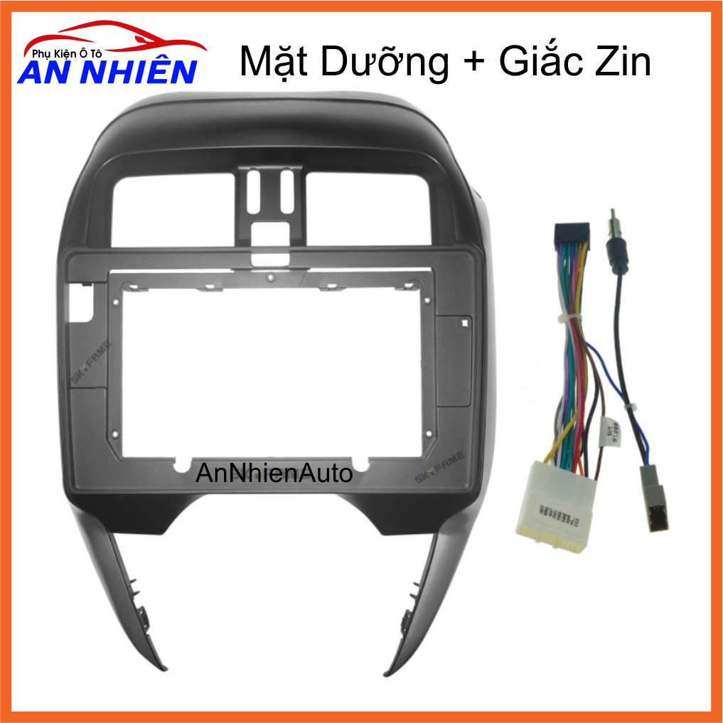 Màn Hình Android 10 inch Cho Xe SUNNY 2019-2021 - Đầu DVD Android Kèm Mặt Dưỡng Giắc Zin Cho NISSAN SUNNY - Điều Khiển G