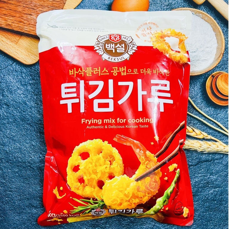 BỘT CHIÊN ĐA DỤNG/ BỘT CHIÊN TÔM BEKSUL GÓI 1KG