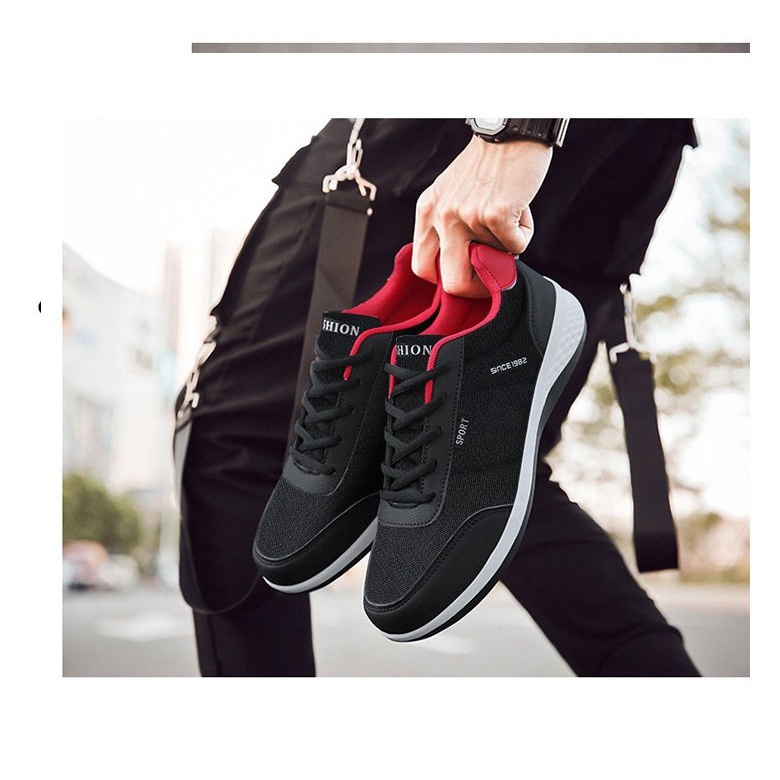 Giày Sneakers Thể Thao Nam Thời Tran Năng Động Mẫu Mới HOT-GN22