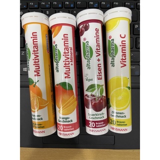 C sủi Vitamin C cam và Mutivitamin của Đức tuýp 20 viên