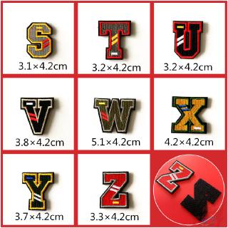 ☸ Letters Hook Loop Patch ☸ 1Pc Badges Embroidered Appliques for Hat Backpack Cloth Decoration