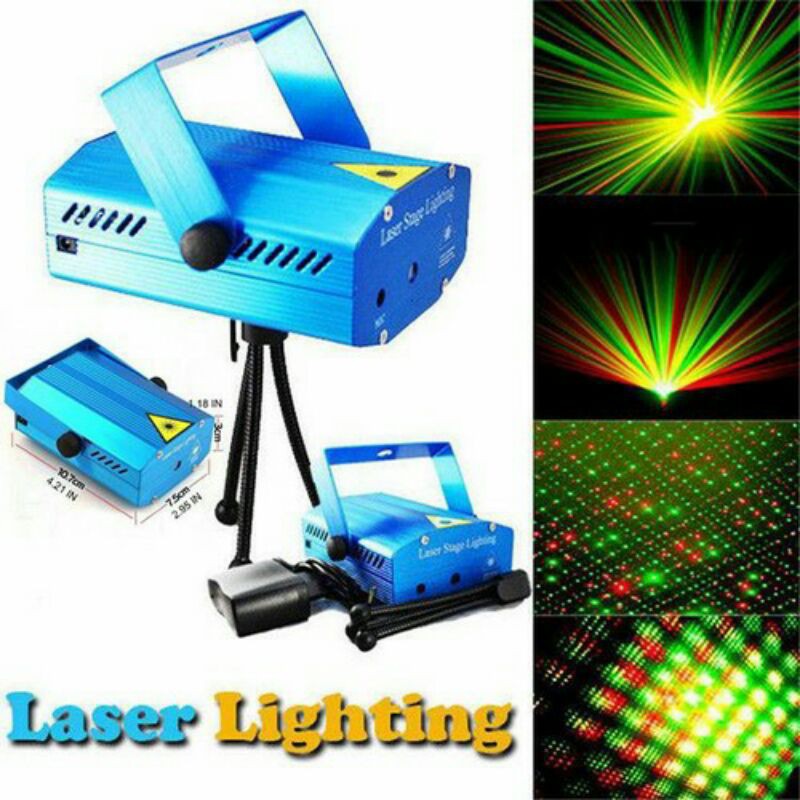 Đèn chiếu mini Laser stage lighting