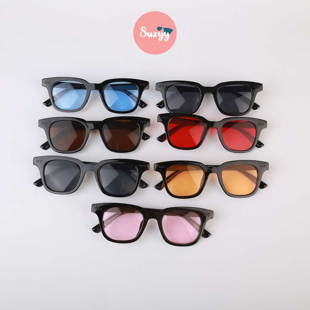 Kính mát nam nữ Suzyy phong cách thời trang Hàn Quốc màu sắc nổi bật | BigBuy360 - bigbuy360.vn