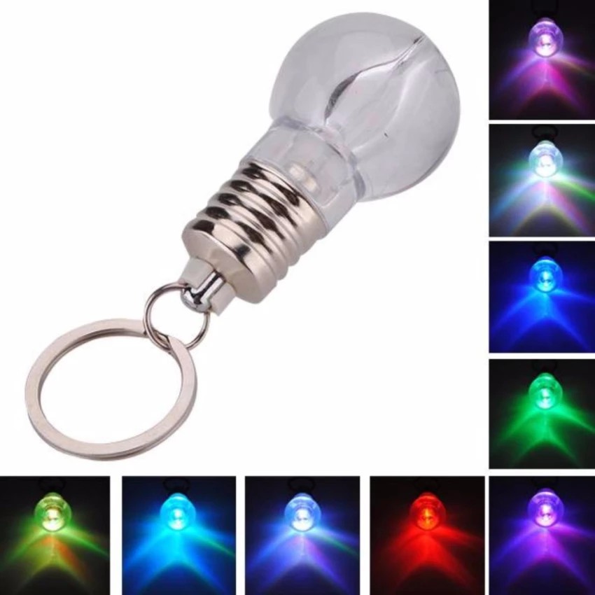 Bóng đèn LED móc chìa khóa đổi màu