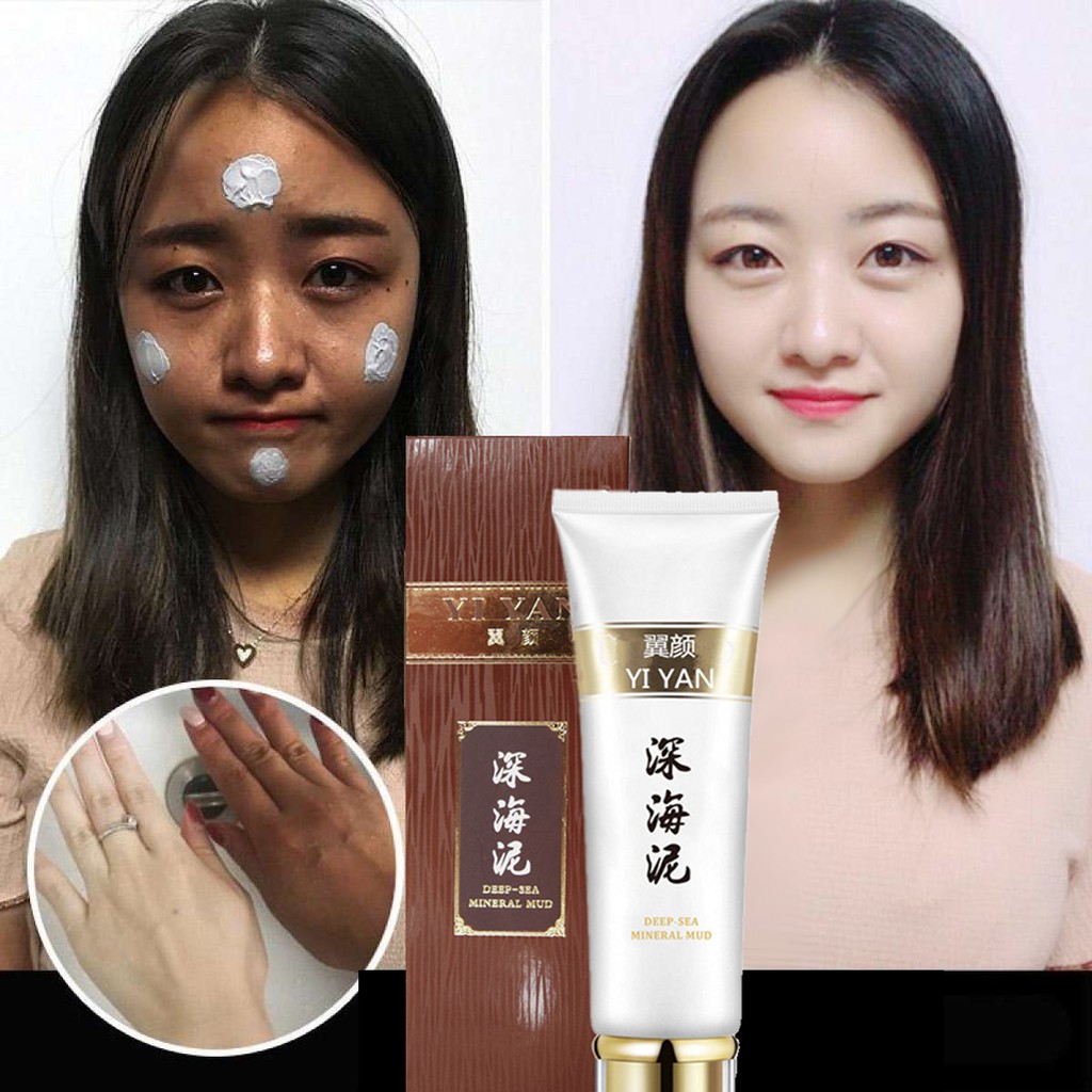Kem Chiết Xuất Bùn Khoáng Biển Làm Trắng Da Mặt Chăm Sóc Da