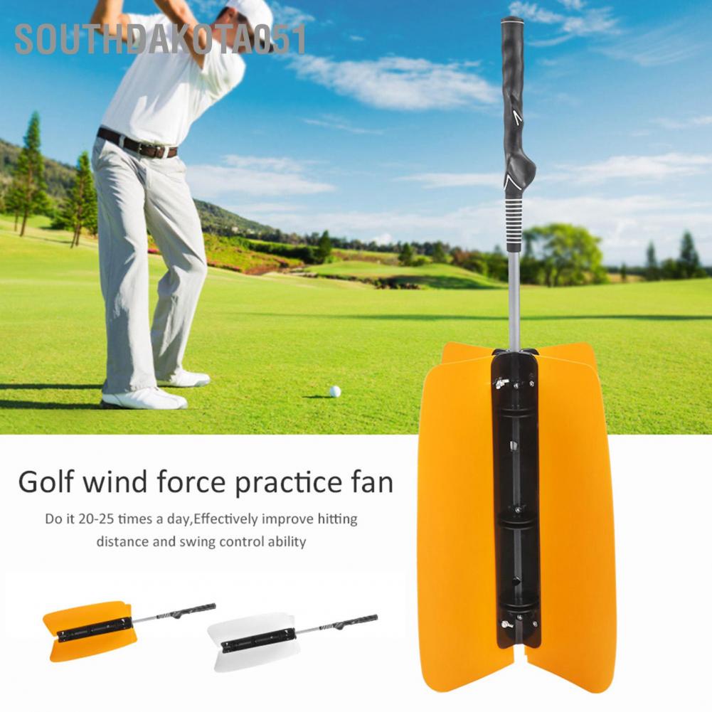 [Hàng HOT] Quạt tập thể lực Swing - Gậy tập Swing golf ABS Không trượt Dụng cụ tập luyện Golf 【Southdakota051】