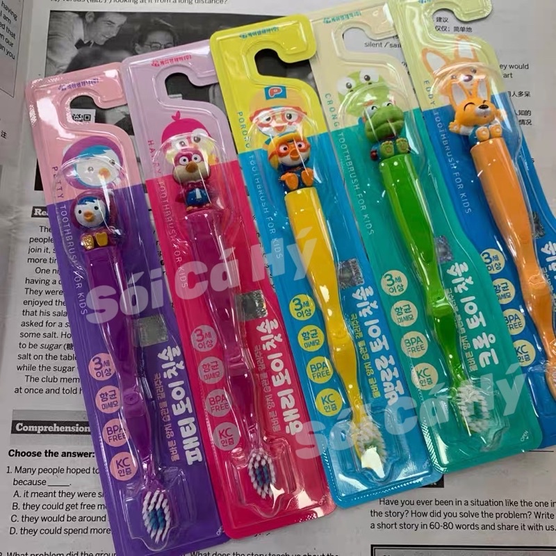 Bàn chải đánh răng Prororo cho bé