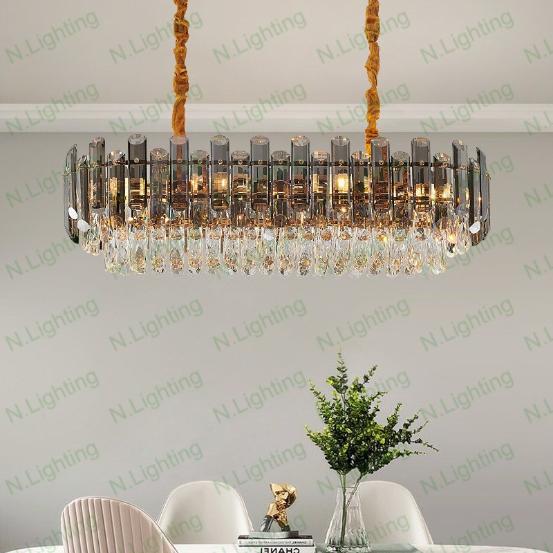 Đèn led trang trí pha lê decor cao cấp - Đèn chùm hiện đại