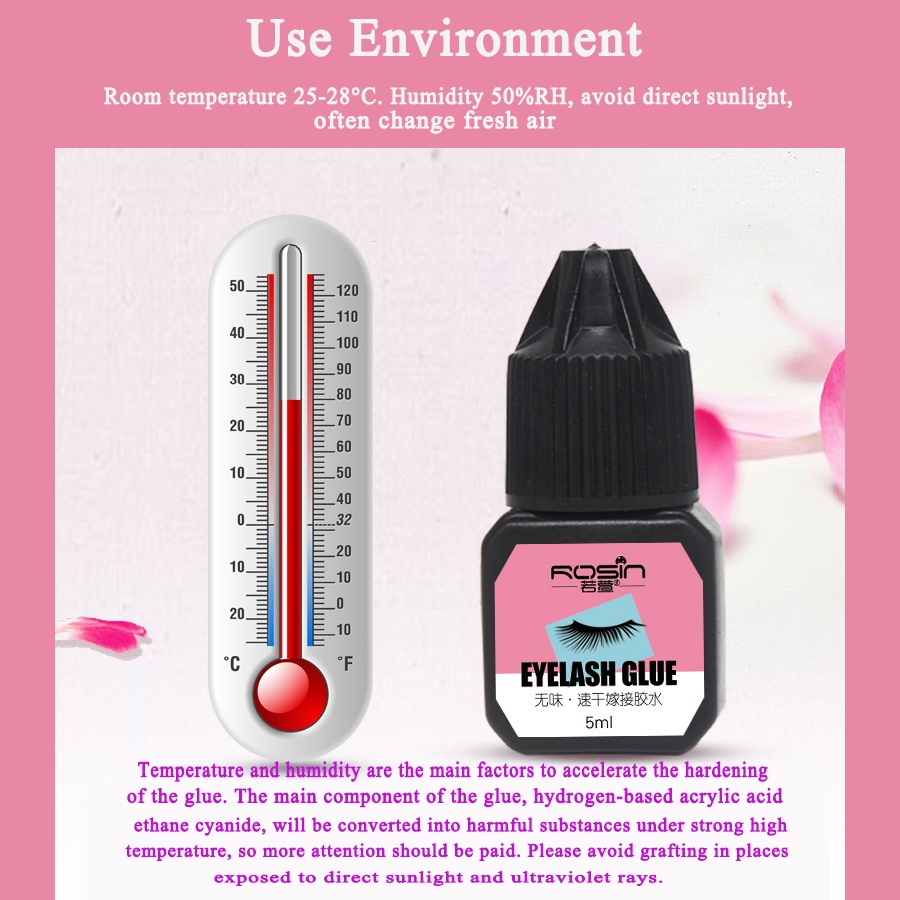 Keo Dán Lông Mi Giả Nhanh Khô Bền Màu 1-2 Giây Tiện Dụng