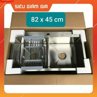 ✅GIÁ SỐC✅(HCM)Combo chậu đúc rửa chén 304(tặng khay để đồ)