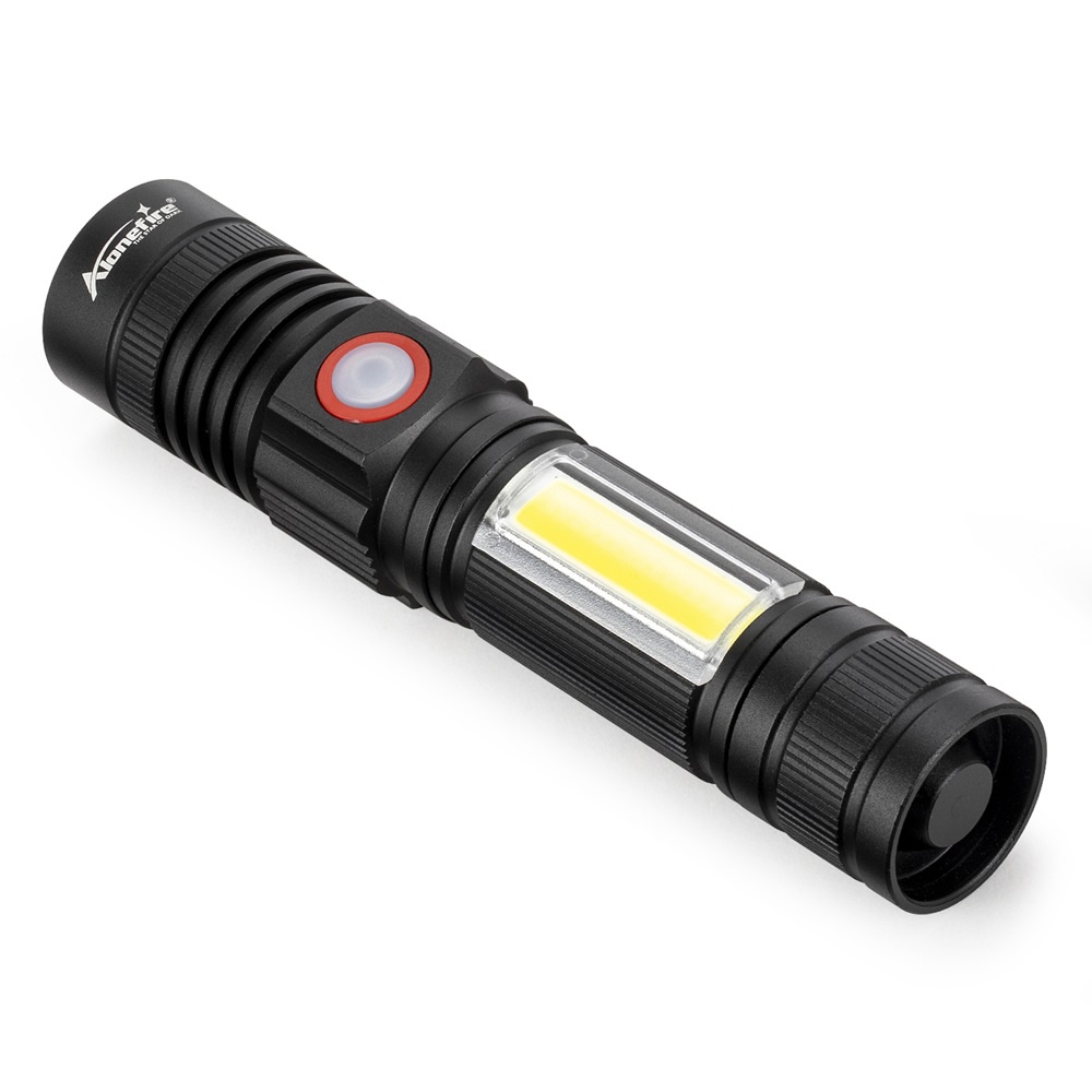 Đèn pin ALONEFIRE X580 LED COB T6 18650 nhỏ gọn dành cho mang đi cắm trại