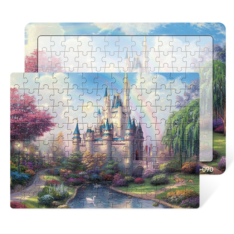 Bộ 104-89 Miếng Đồ Chơi Xếp Hình Hoạt Hình Cho Bé