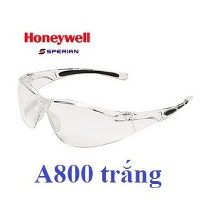 Kính chống bụi A800 trắng dòng HoneyWell, chính hãng Sperian