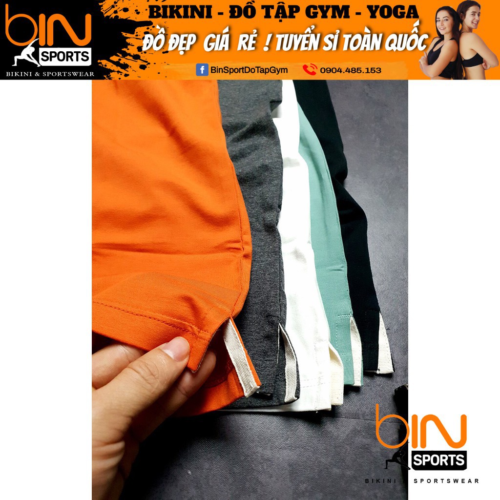 Aó thun nam cotton xin, hàng xuất khẩu Bin Sport AN003