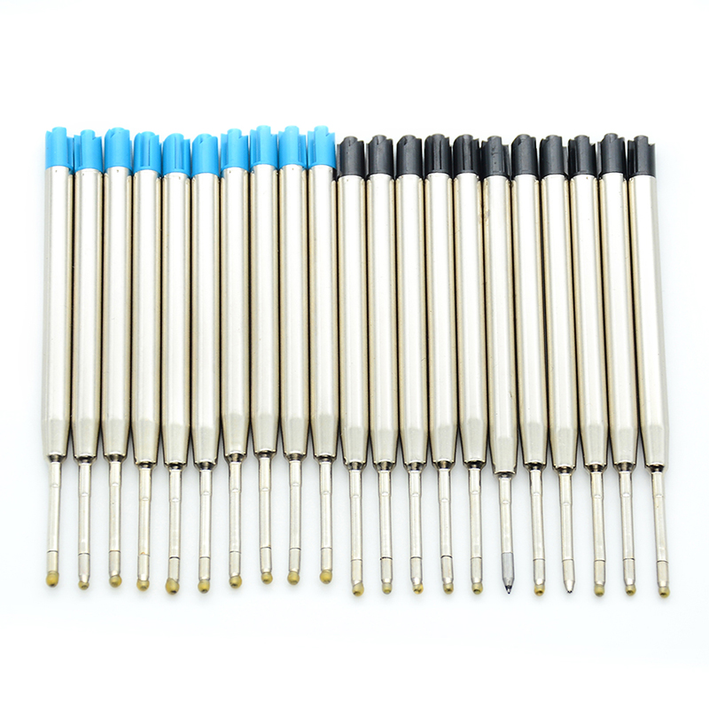 Bộ 10 Ruột Bút Bi Ngòi 1.0mm Màu Xanh Dương
