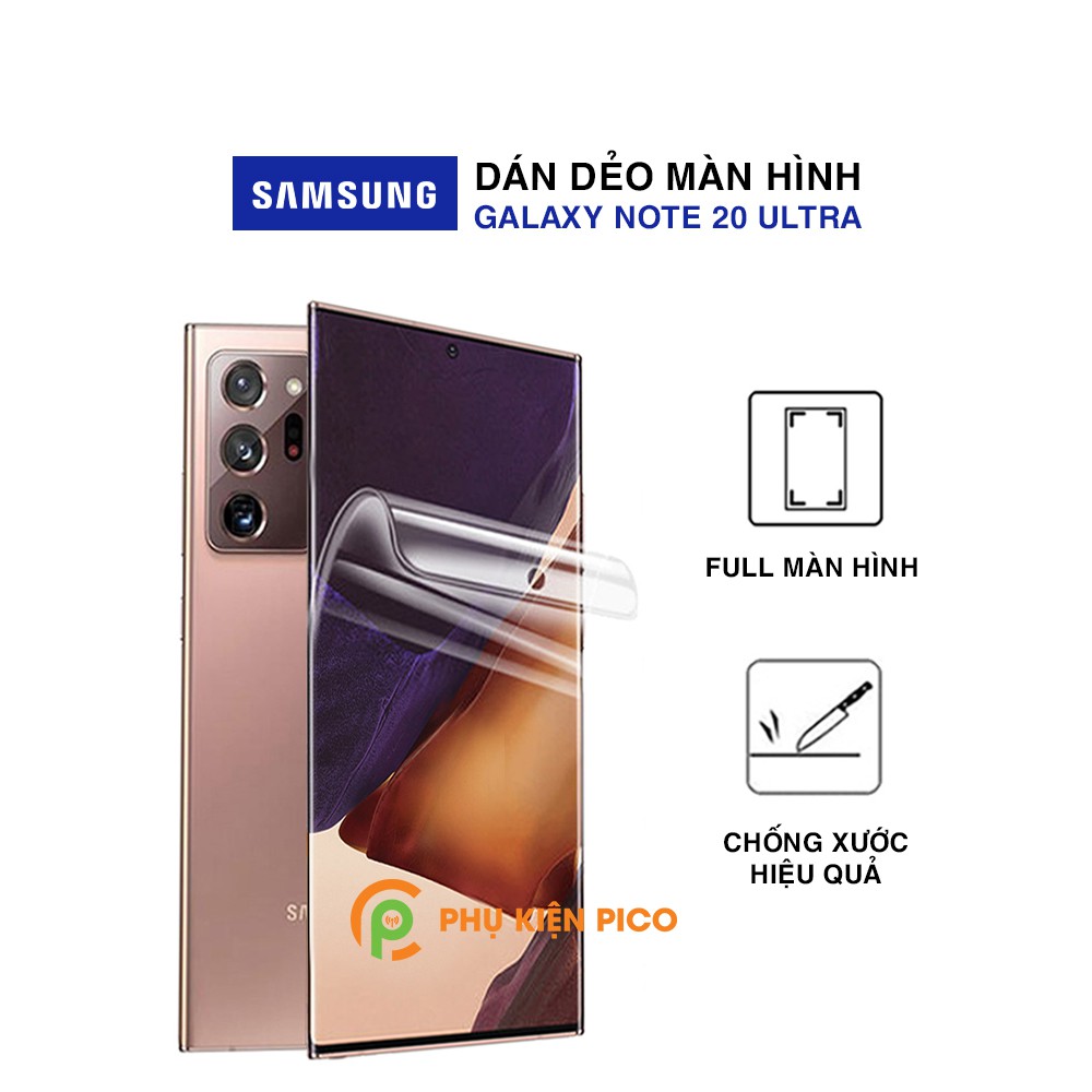 Dán màn hình Samsung Note 20 Ultra full màn trong suốt PPF tự phục hồi vết xước - Dán dẻo Samsung Galaxy Note 20 Ultra