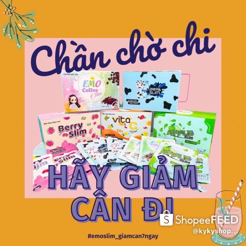 giảm cân Berry EMOSLIM slim giảm nhanh trong 7ngay emoslim-PHIÊN BẢN CẢI TIẾN