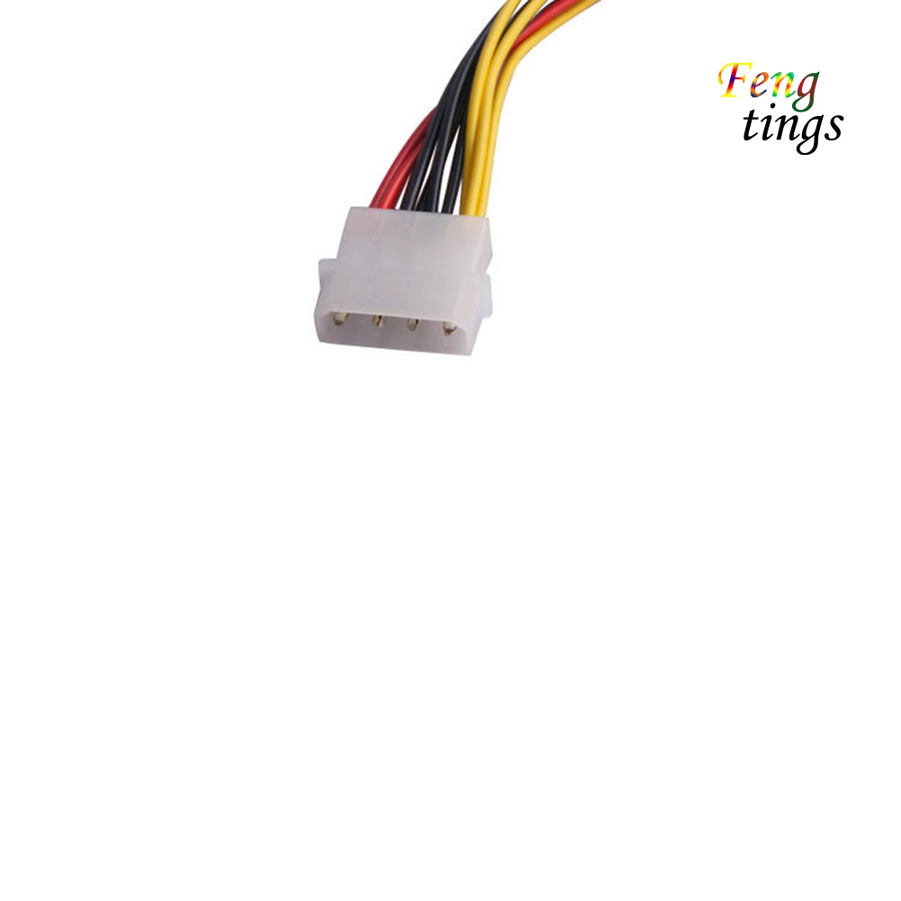 Dây Cáp Chia Ổ Cứng Sata Ide 4pin Sang 3 Cổng
