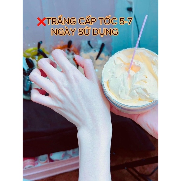 KEM CỐT DẺO MIX TẨY SÂM TRẮNG DA 250G 500G