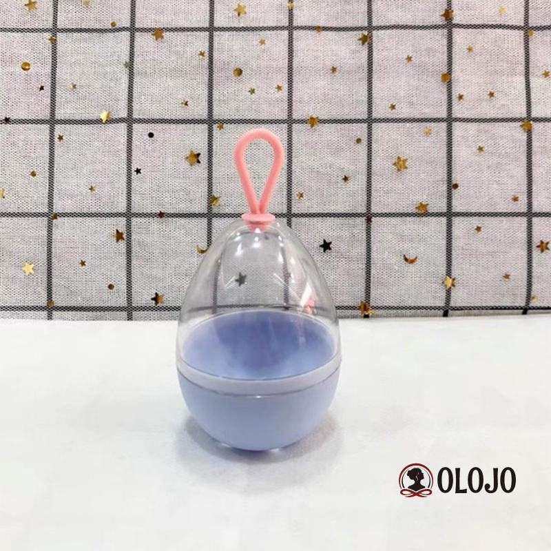 🌸Hộp Đựng Mút Trang Điểm Hình Quả Trứng Chống Mốc Thoáng Khí Tiện Dụng