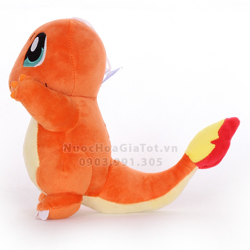 Gấu bông rồng lửa charmander pokemon quà tặng ý nghĩa cho bé trai gái sưu tập