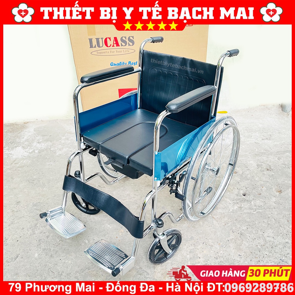 Xe Lăn Tay LUCASS X8 Có Mở Bô - Chính Hãng Chất Lượng Tốt Dành Cho Người Lớn Tuổi