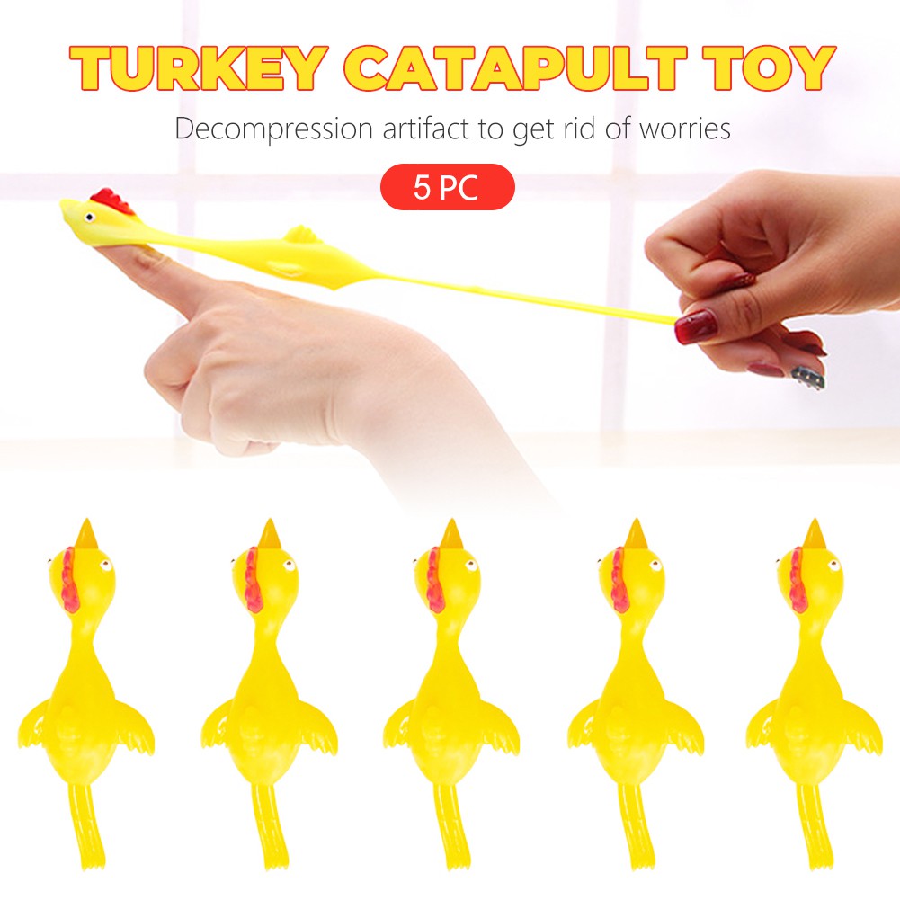 Bộ Đồ Chơi Bắn Ná 5 Món Hình Chú Gà Tây Vui Nhộn