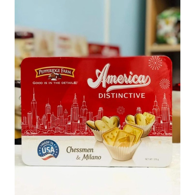 Bánh Quy Distinctive Assortment Pepperidge Farm Hộp Thiếc 376G