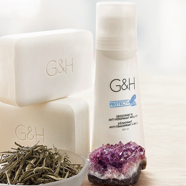 G&H PROTECT+ - Lăn khử mùi và giảm tiết mồ hôi 100ml , Nước xà phòng rửa tay đậm đặc 250ml