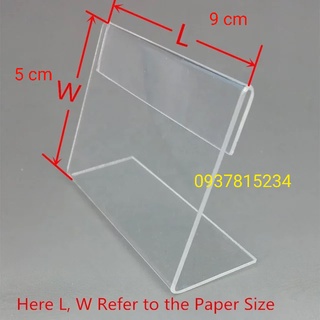 Combo 50 bảng menu để giá sản phẩm 9 x 5 cm