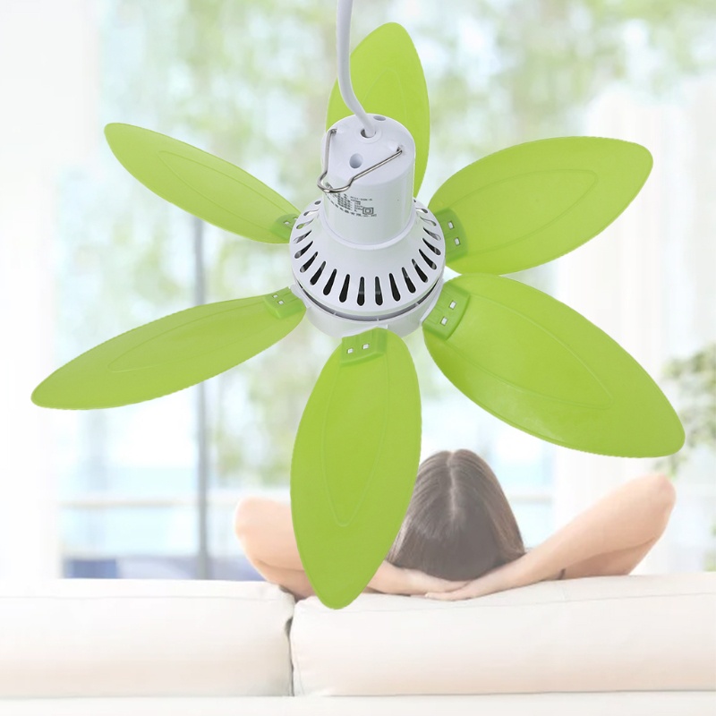 Quạt Trần 6 Cánh 180cm Cáp Nguồn 12 99inch AC 220V 15W Phích Cắm US