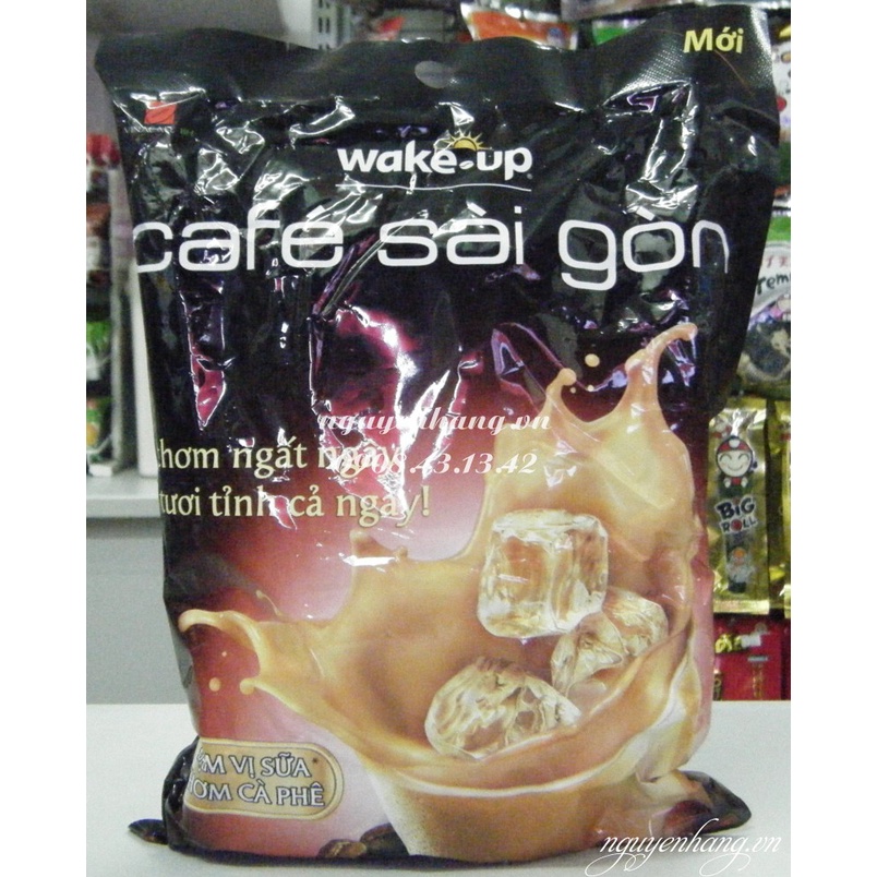 Cà phê Wake Up Sài Gòn ( Bịch 24 gói x 19gr)