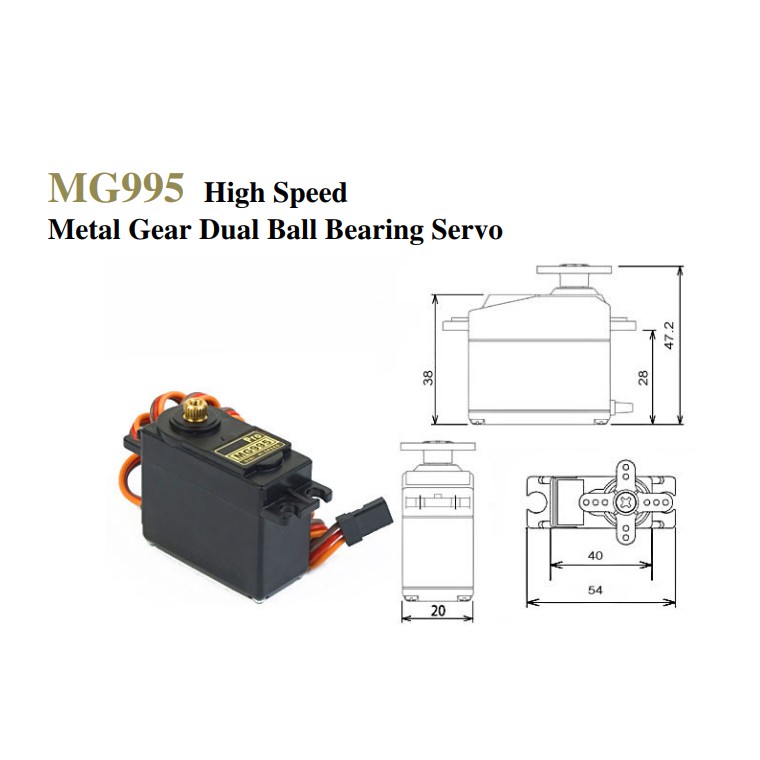 ĐỘNG CƠ SERVO MG995