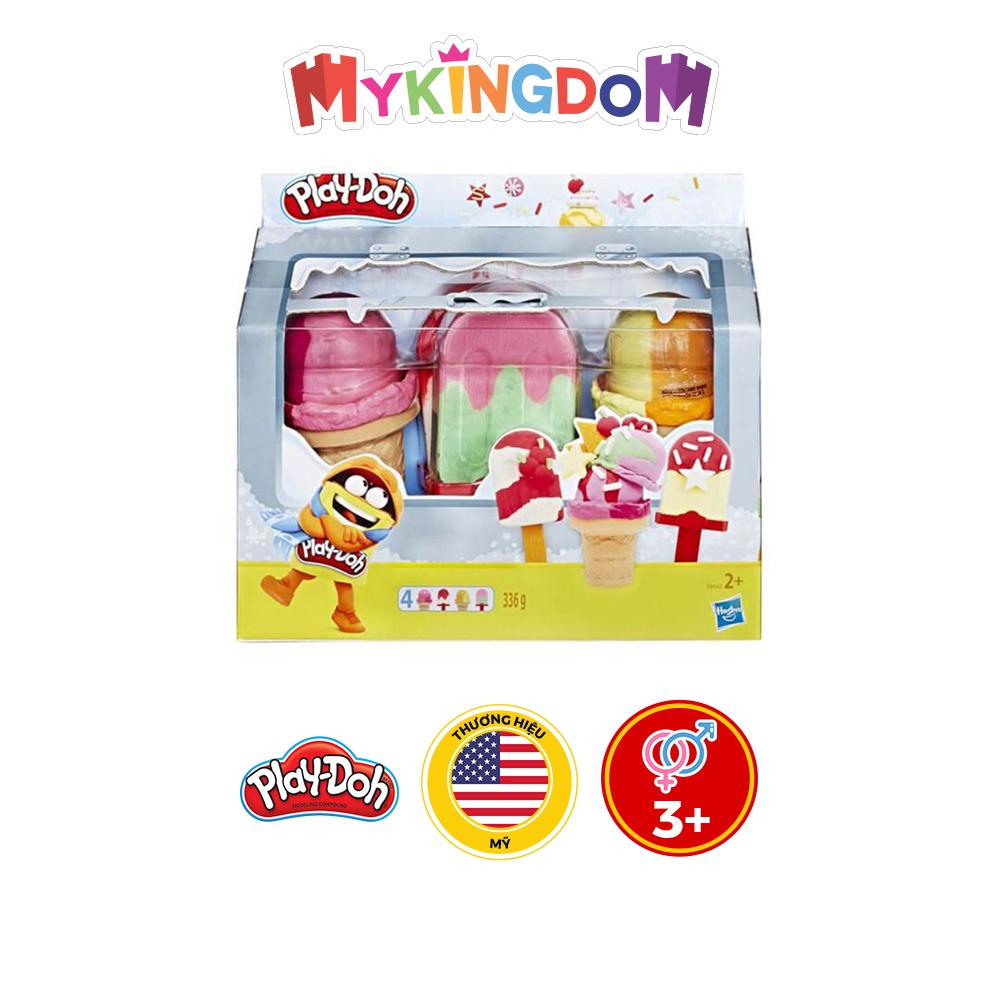 Đồ Chơi PLAYDOH Que Kem 7 Màu E6642