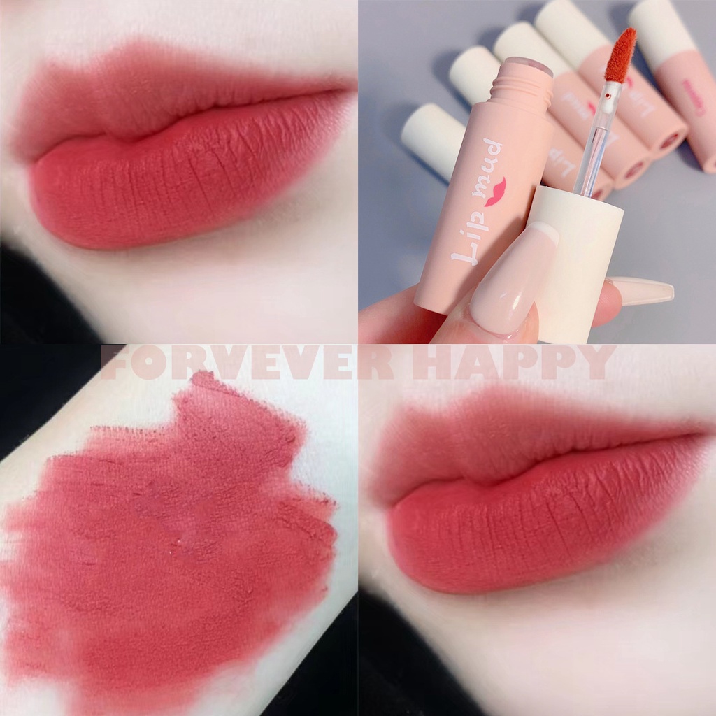 Cappuvini Son Môi Mịn Mượt Như Nhung Lâu Trôi Màu Đỏ Nâu Thương Hiệu Fein guan