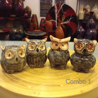 Bộ cú mèo decor