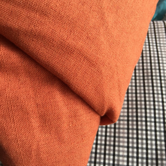 Vải Linen cam