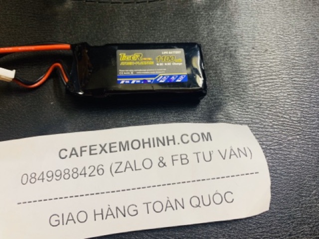 Pin lipo 2s 1100 mah 7.4v 35c cho đồ chơi điều khiển rc