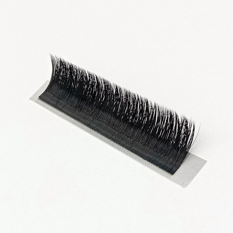 V Type Tapered Eyelashes Auto Blooming Eyelash Extension Curl C 0.05mm Easy Fan Synthetic Mink Individual Eyelashes V Lash Natural Soft