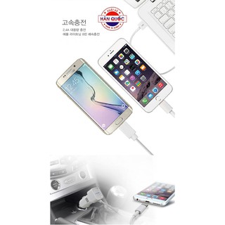 Sạc nhanh cho xe hơi iPhone 2.4A DL-956 Zingaro