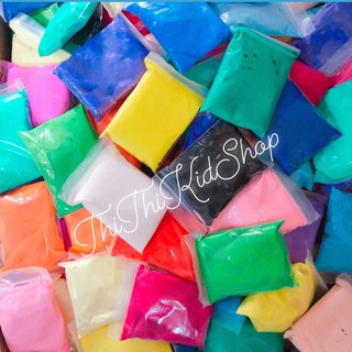  12 màu khác nhau/ đất sét gói lẻ/ siêu mềm/ làm slime  Sloạn