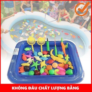 [HOT] Bộ Bể Phao Cho Bé Câu Cá