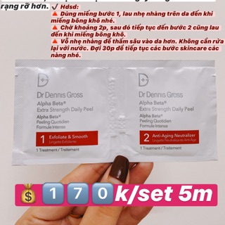 Set 5 miếng thay da sinh học dr dennis