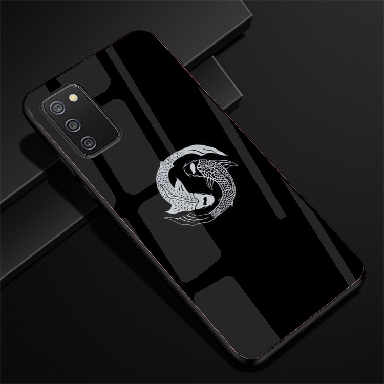 Ốp Lưng Kính SAMSUNG GALAXY A02S/A02, A03s Hình in 3D sáng bóng cao cấp