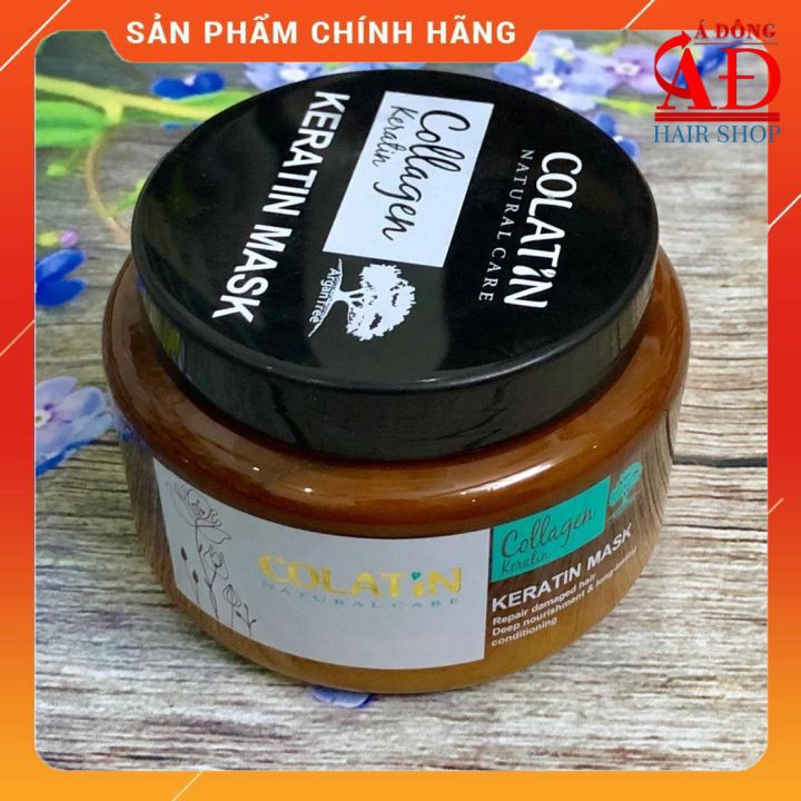 [Chính hãng] [Siêu rẻ] KEM Ủ TÓC PHỤC HỒI CHUYÊN SÂU COLATIN KERATIN HAIR MASK (DẠNG HŨ) 500ML