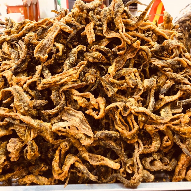 Lươn khô nhà làm